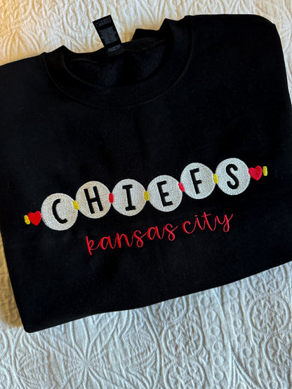 Adult Chiefs Embroidered Friendship Sweatshirt